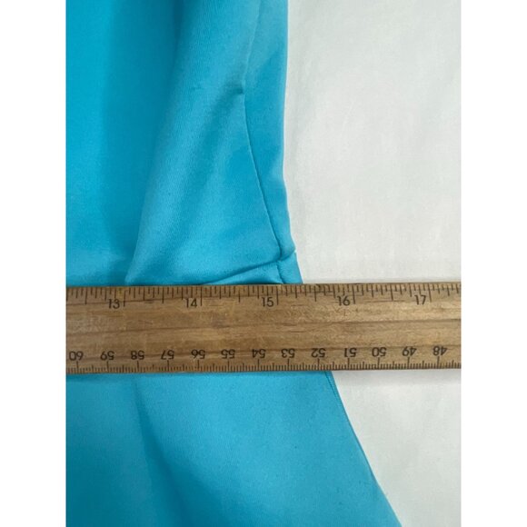 Cynthia Rowley Knee Length Sleeveless Cutout Detail‎ Bottom size 8 Blue - Picture 7 of 8